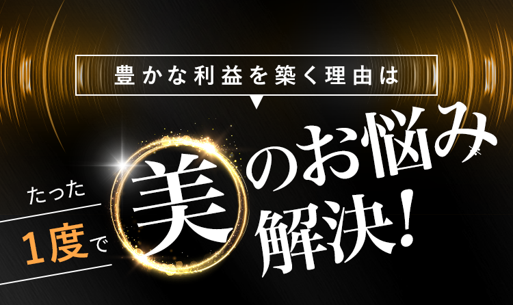 豊かな利益を築く理由は